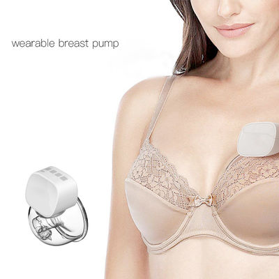 Good price Pink USB Rechargeable Breast Pump Set Electric All Season Hands Free Wearable Breast Pump online