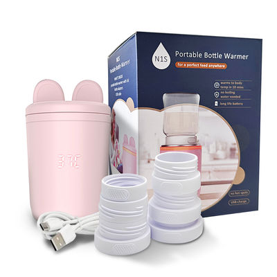 kwaliteit Waterdicht Draagbare babyfles Warmer Moedermelk Snelle verwarming Draagbare melkfles Warmer fabriek
