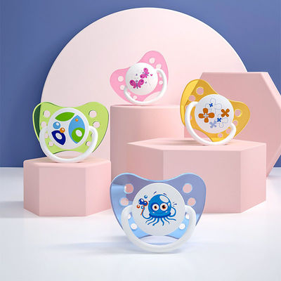 Good price Eco Friendly Infant Teething Toy 9.5cm Feeding Pacifier Handle 3 Month Old Teething Toys online