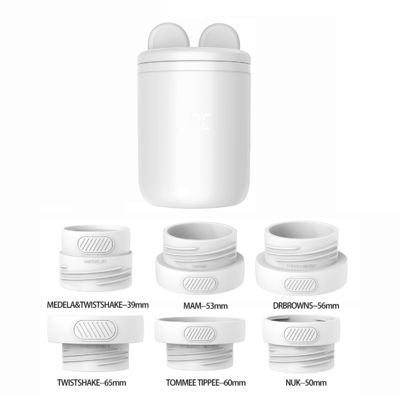 Good price Custom Travel Milk Warmer Adjustable Three Stage Infant Insulated Bottle Warmer With Nightlight online