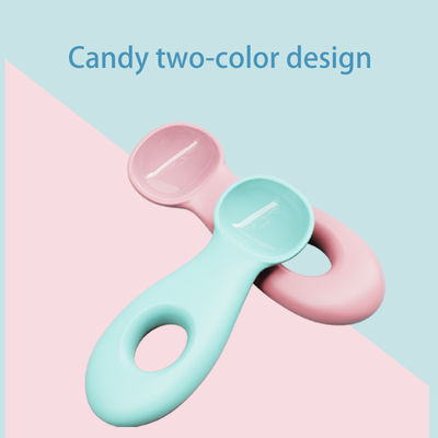 Good price BPA Free Infant Feeding Spoon Small Silicone Spoon Feeder For Kids Feeding online