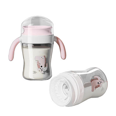 Good price Wide Neck Infant Water Sipper Age 7 - 12 Years Baby No Spill Water Cup With Straw online