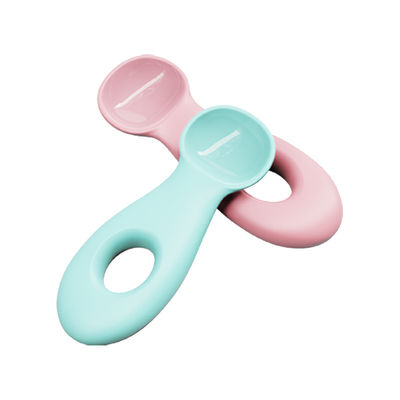 Good price 41g Non Toxic Silicone Infant Spoon Feeder Baby Milk Feeding Spoon Soft Tip Spoons online