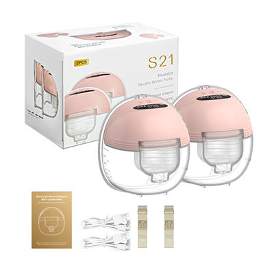 Good price Smart Display Breast Pump Set Bottle Milk Extractor Double Suction Massage Breast Milk Suction Pump online
