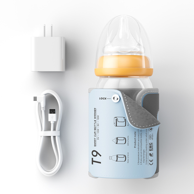 Good price Portable USB Baby Bottle Warmer 5 Temperature Levels 40-50°C online